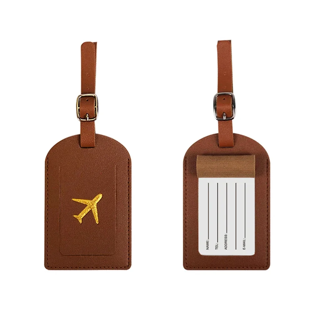 étiquette de bagage avec nom personnalisé, lettres personnalisées, bricolage, cadeau, identification d'avion, porte-étiquette d'adresse, valise pour femmes et hommes, accessoires de voyage