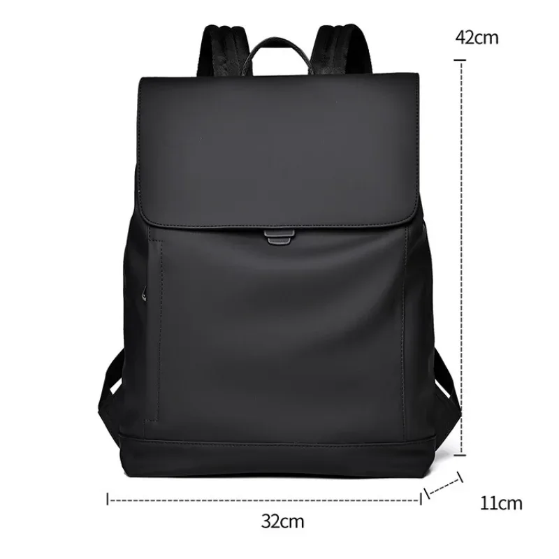 sac à dos minimaliste uni pour homme, sac à dos à rabat avec fermeture éclair, sac d'école pour étudiants, sac pour ordinateur portable, imperméable, durable, sac à dos de voyage