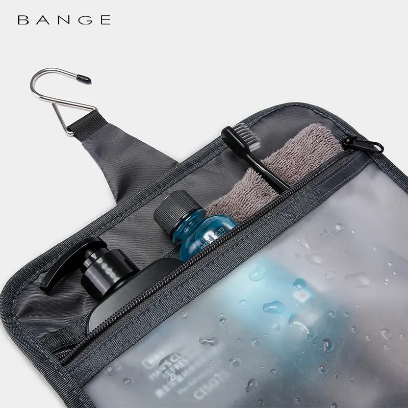 bange-trousse de maquillage oxford pour femme, trousse à cosmétiques de voyage, trousse de toilette, rangement étanche,