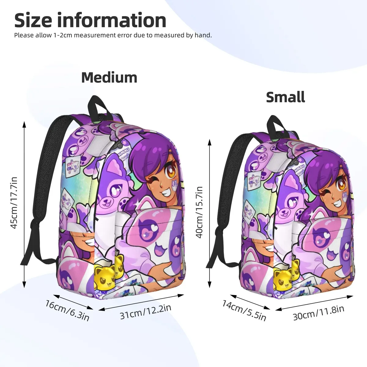 sac à dos de dessin animé a-aphmau pour enfants, sacs à dos pour l'école maternelle et la maternelle, sacs pour garçons et filles