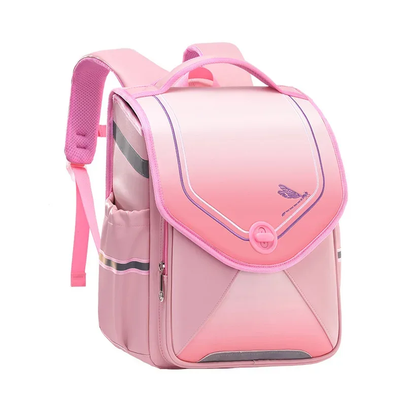 cartable japonais pour élèves du primaire, sac à dos de luxe pour enfants, sac de livre à rabat en pu, cartables de grande capacité, sac à dos d'école étanche