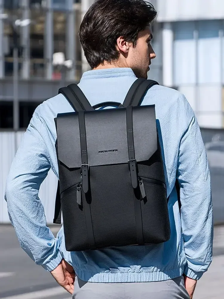 mark ryden – sac à dos pour ordinateur portable 15.6 pouces, étanche, grande capacité, antivol, pour hommes, sac de voyage d'affaires décontracté, sacs d'école