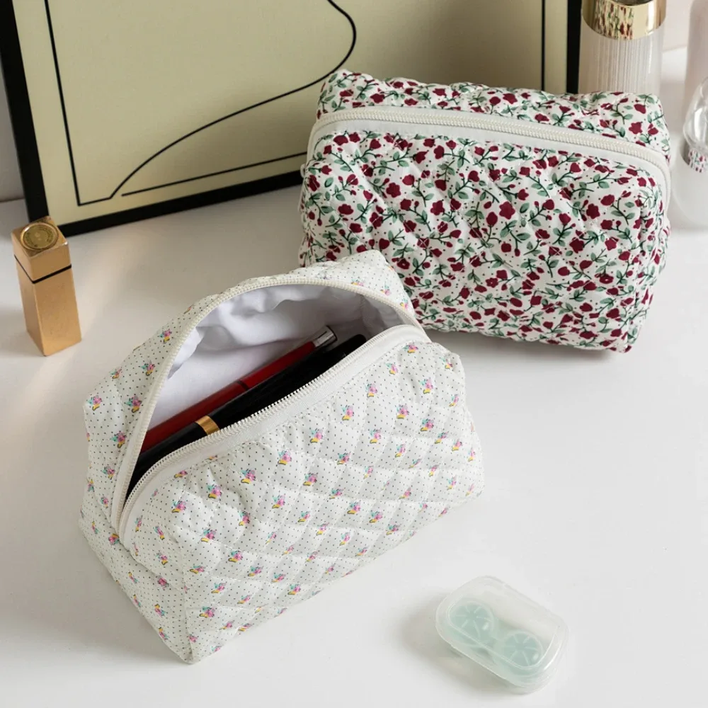 sacs à cosmétiques de grande capacité pour femmes, étuis décontractés pour dames, petit sac de rangement avec fermeture éclair, pochette de voyage pour femme, petits sacs à main
