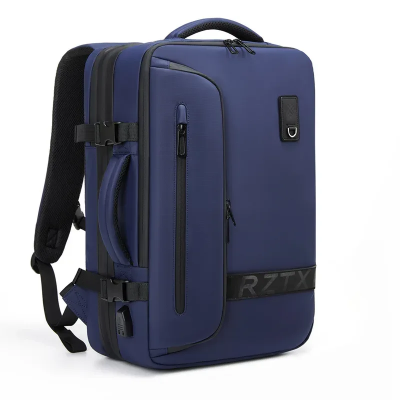 sac à dos de voyage pour homme, extensible, pour ordinateur portable, avec compression sous vide, pour la randonnée, avec chargement usb, grande capacité, pour pompes