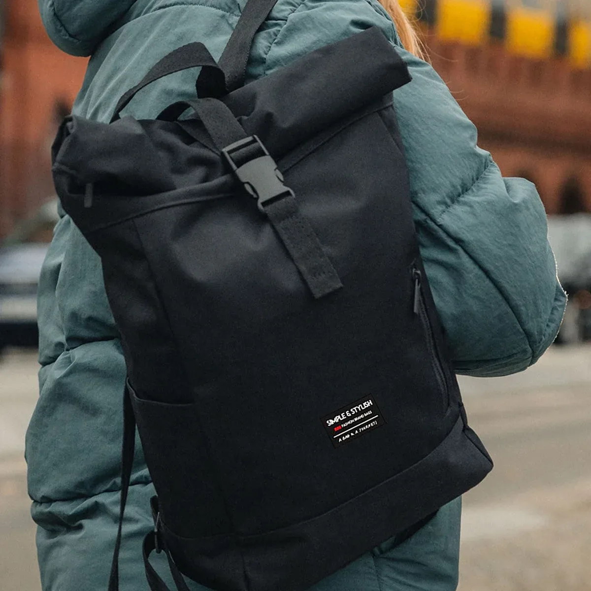 sac à dos d'école décontracté unisexe, cartable de voyage sportif, collège, nouvelle mode