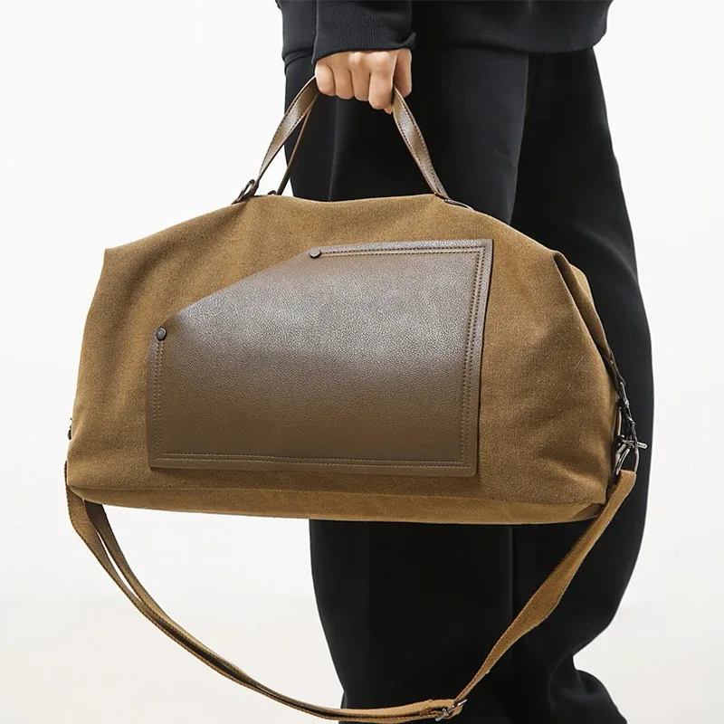 sac de voyage pour homme et femme, sac fourre-tout de grande capacité, sac de sport en toile imperméable pour yoga et exercices, sac à bandoulière pour la remise en forme