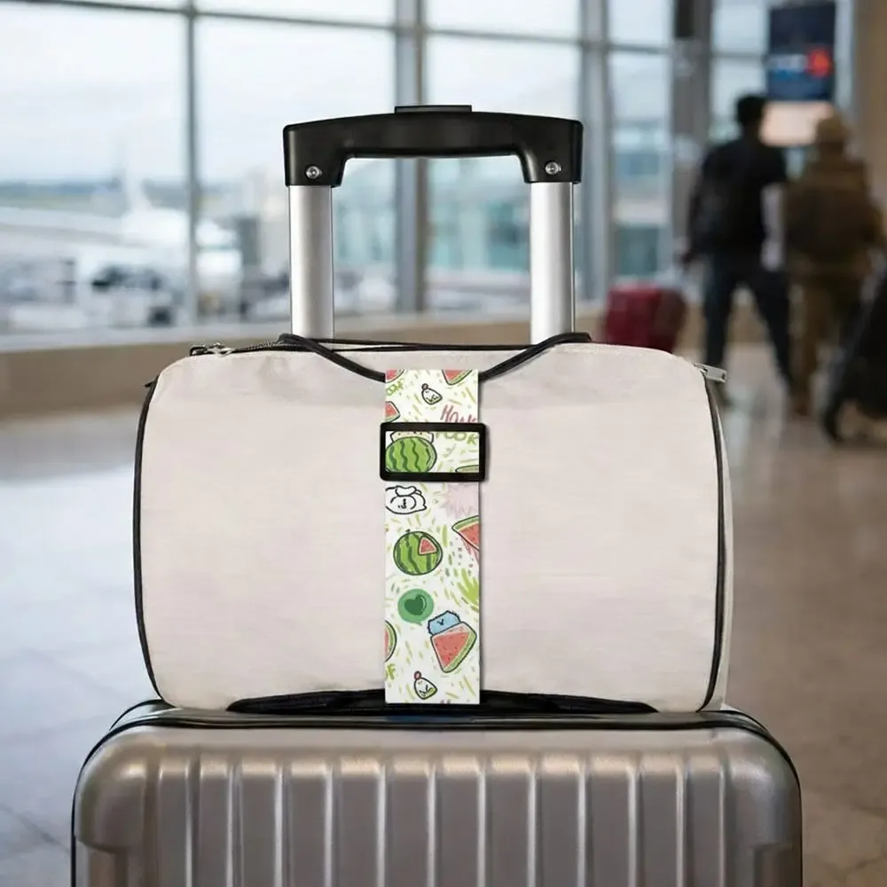 nouvelle sangle élastique colorée réutilisable et réglable pour bagages, sangle de fixation pour valise, connecteur de bagages, accessoires de bagage