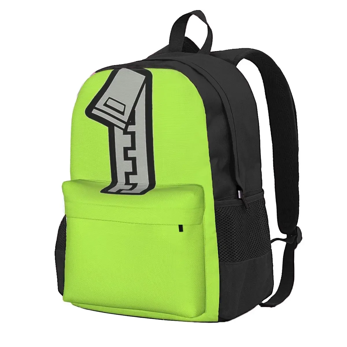 invader zim gir dib vert dib robot sac à dos mochila tendance étudiant sac d'école ordinateur portable sac à dos adolescent grand voyage sac à bandoulière