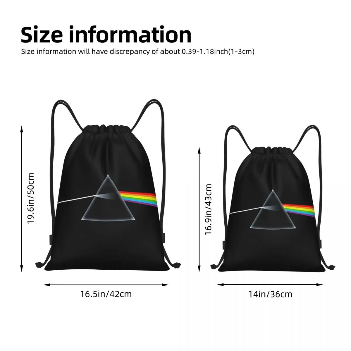 singer love pink band floyd sacs à dos décontractés avec cordon de serrage, sac de sport, sacs à livres pour voyage et école