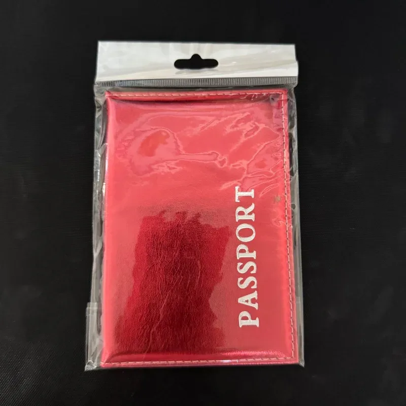 porte-passeport en cuir pu tendance pour femmes et hommes, étui à cartes de voyage pour couple, portefeuille unisexe, porte-cartes pour filles