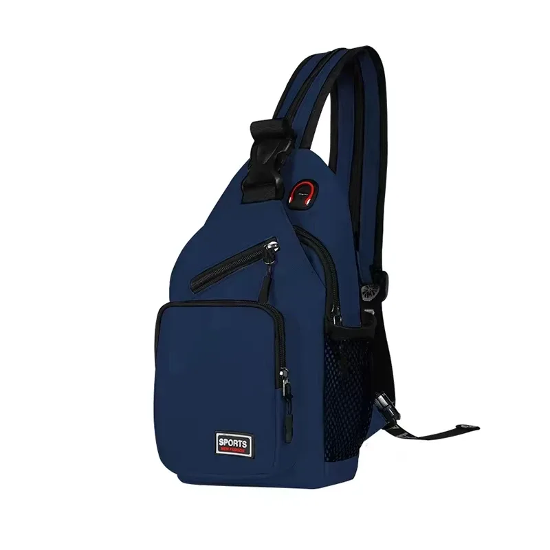 sac à dos convertible pour femme, sac bandoulière, sac de poitrine avec plusieurs poches, porte-bouteilles pour les voyages, la marche et l'usage quotidien