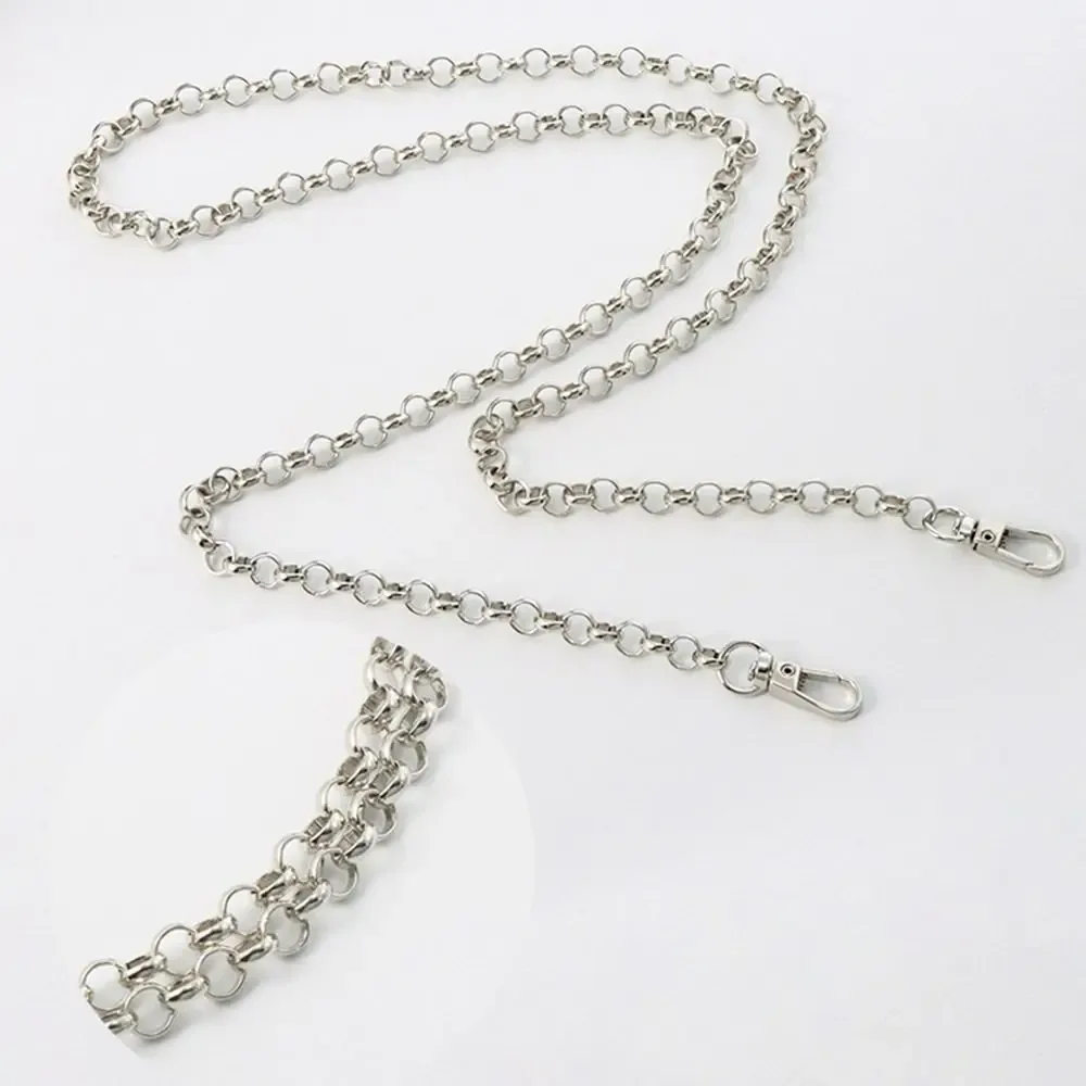 jofor-poignée de remplacement en aluminium argenté doré, pour bijoux, sac de direction, 120cm, 1 pièce