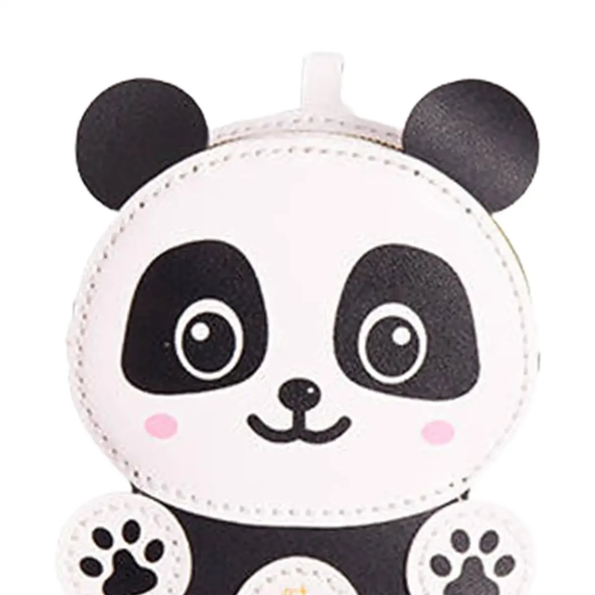 kit de matériel de fabrication de sacs, bricolage, panda de dessin animé en cuir pu, tricot à la main, artisanat, sac à bandoulière pour débutants, adultes, enfants et filles