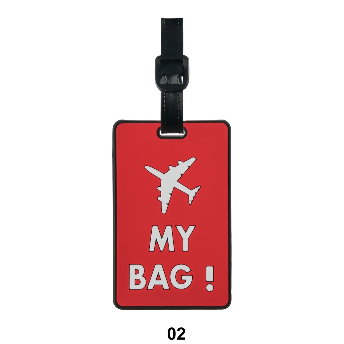 étiquette de bagage de protection de la vie privée avec avertissement de manipulation avec soin pour équipement médical, identification de voyage pour valise et sac