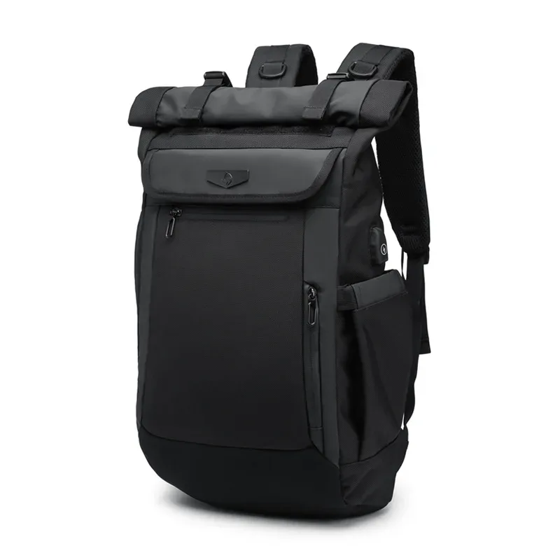 sacs à dos ozuko, sacs à dos de voyage imperméables pour hommes, sacs à dos pour ordinateur portable, sac de voyage oxford hydrofuge, usb mochila