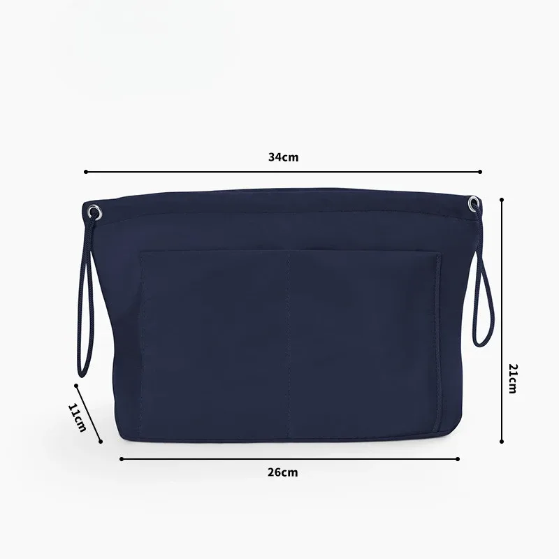 organisateur de sac à main multifonctionnel simple et élégant avec séparateurs pour le rangement de cosmétiques et de maquillage