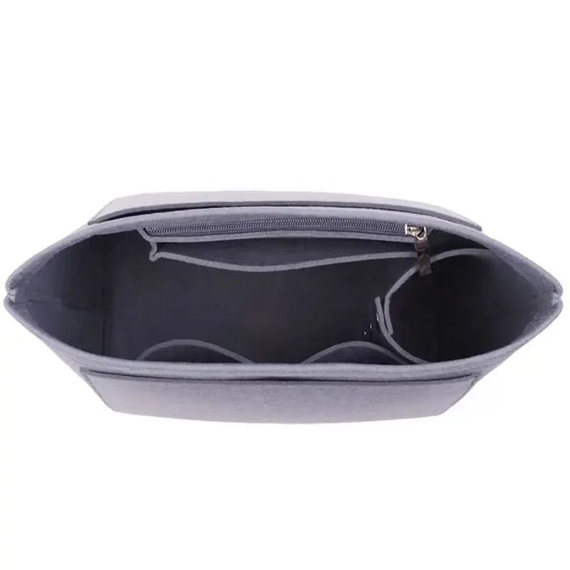 sac à insérer en feutre adapté au sac à main longchamp, sac de doublure en tissu feutré, sac de maquillage, support de voyage, organisateur de sac à main portable