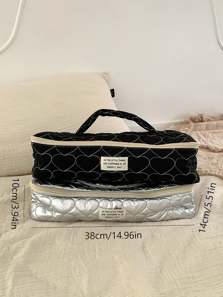 sac de rangement pour sèche-cheveux de grande capacité, sac à cosmétiques portable, trousse de maquillage pour femmes, trousse de toilette, organisateur de voyage