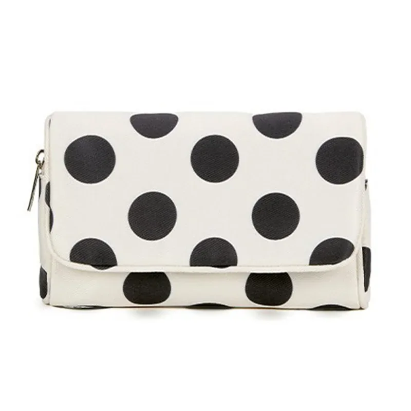 Grande trousse de maquillage de voyage avec miroir, sac cosmétique portable à main, organiseur de toilette pour femmes, cadeau féminin