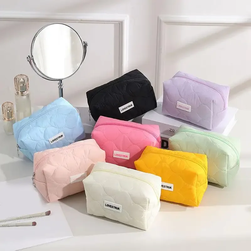 sac de maquillage pour femmes, organisateur de cosmétiques, sac à fermeture éclair de grande capacité, pochette de voyage, sac à cosmétiques, sacs de maquillage féminins