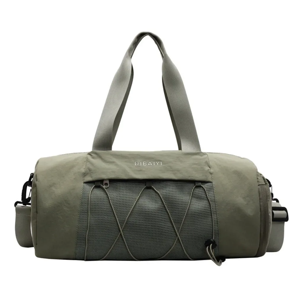 sac de voyage de style coréen grande capacité, imperméable, pour le sport et le fitness, sac de sport séparé pour articles secs et humides, idéal pour la natation
