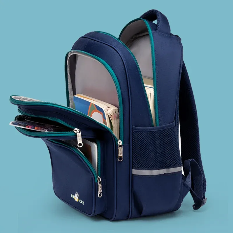 sac à dos d'école primaire étanche pour enfants, grands sacs orthopédiques de voyage pour garçons et filles