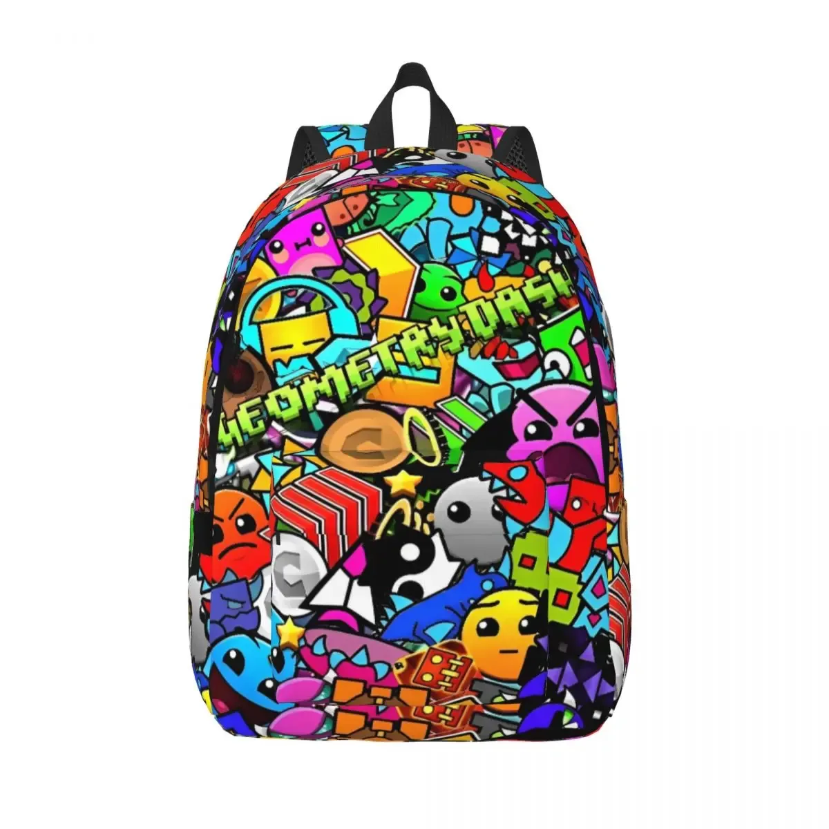 idées de gd géométrie cube gaming dash sac à dos pour hommes femmes mode étudiant randonnée voyage sac à dos collège sac à bandoulière cadeau