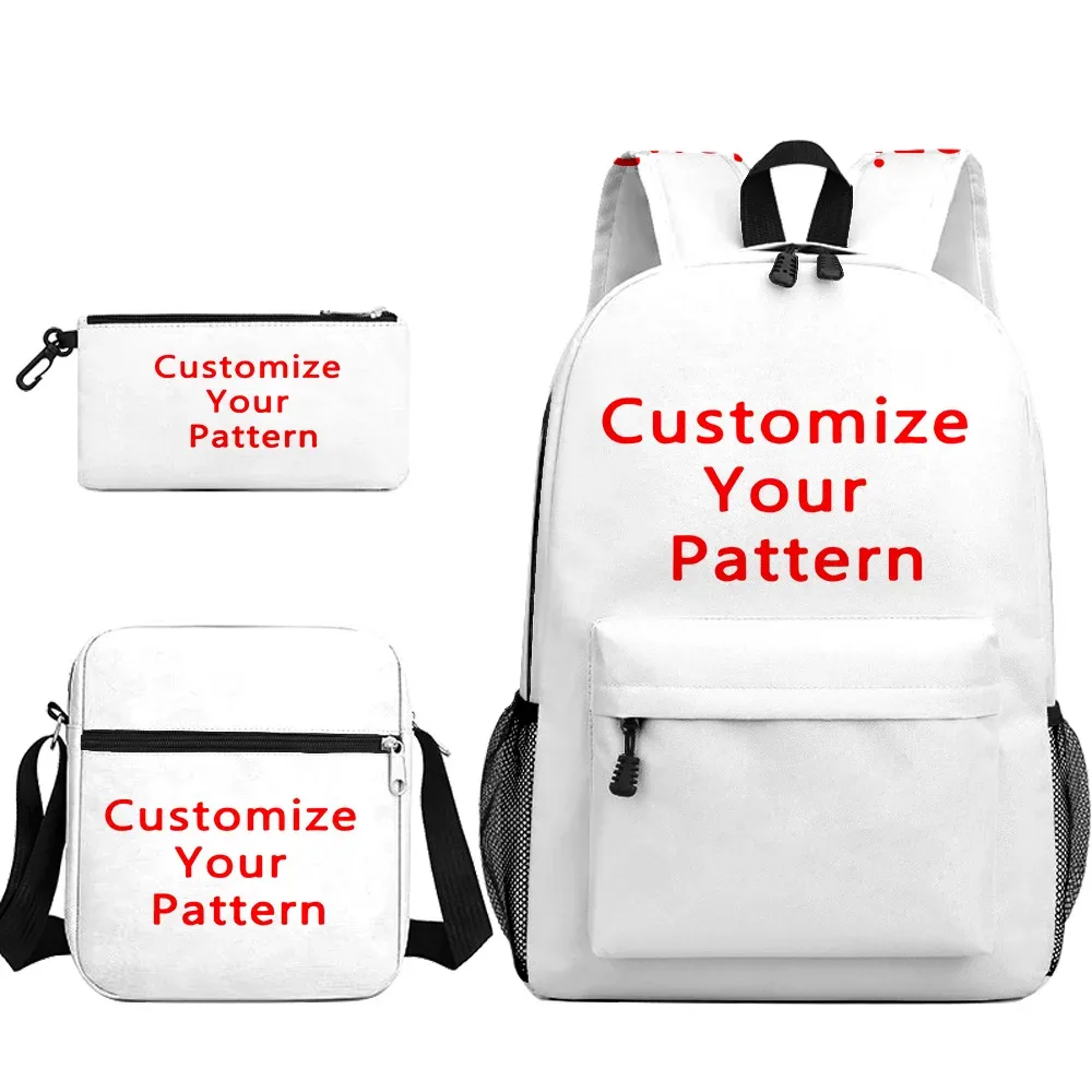 sac à dos personnalisé école enfant sacs à dos adulte sac à dos personnalisé sac à dos 3 pièces ensemble adolescent étudiants sac à dos voyage sac à dos
