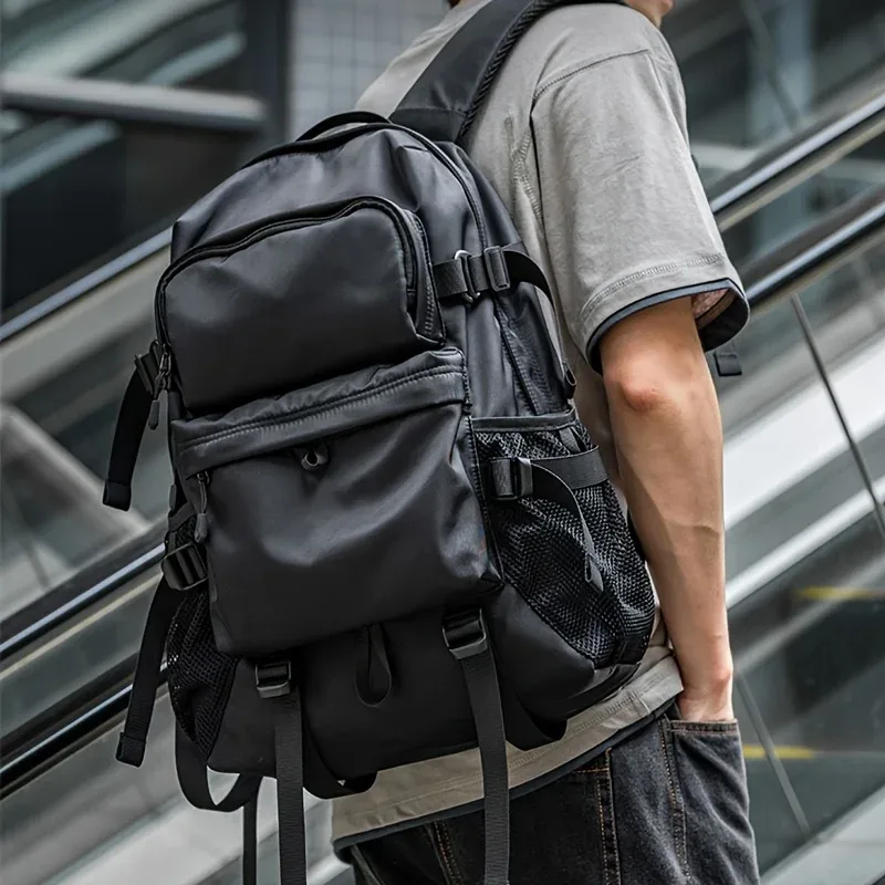 zuokedisi airlines sac à dos de voyage pour ordinateur portable de 15,6 pouces approuvé avec boîte à chaussures et sangle à bagages, sac à dos de randonnée
