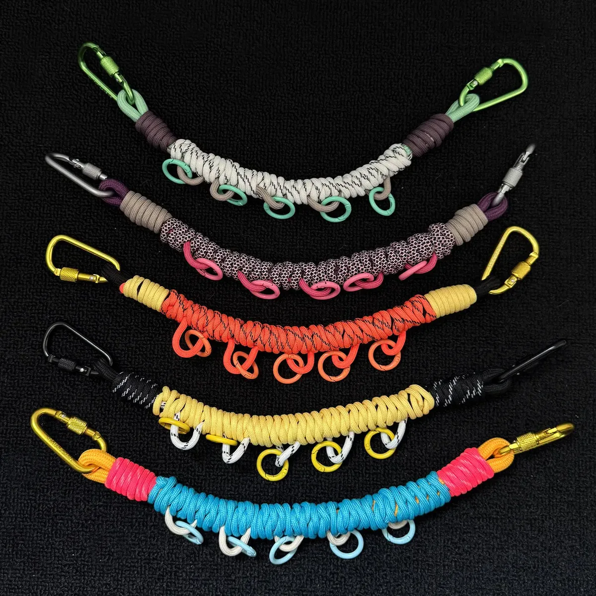 Cordon de paracorde multifonction tressé à la main pour sac à dos, accessoires de modification DIY pour sac à main, sangle tactique extérieure
