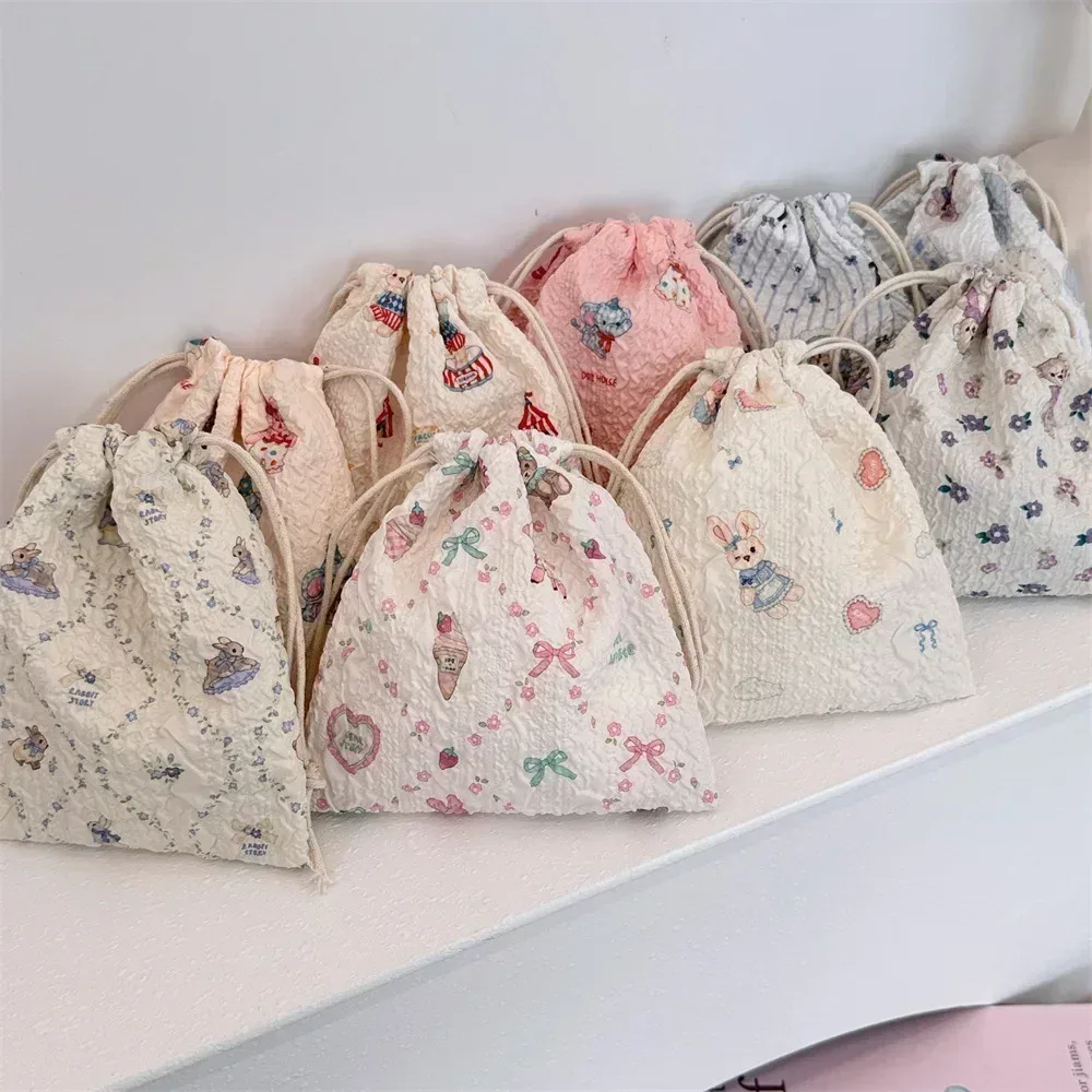 sac à cosmétiques de proximité de dessin animé mignon pour femmes, trousse de maquillage, grande capacité, porte-monnaie, poudres à monnaie, trousses de toilette portables