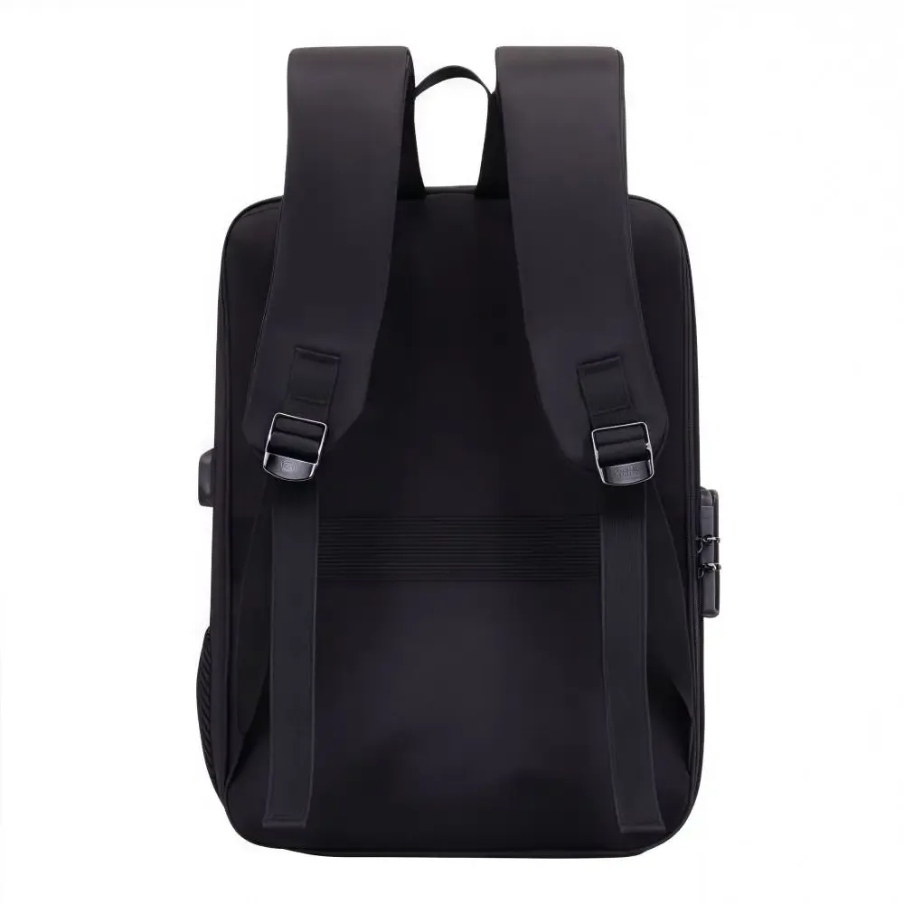 sac à dos antivol à coque rigide, grande capacité, polyvalent, décontracté, en eva, étanche, avec port de charge usb, sac d'ordinateur pour affaires