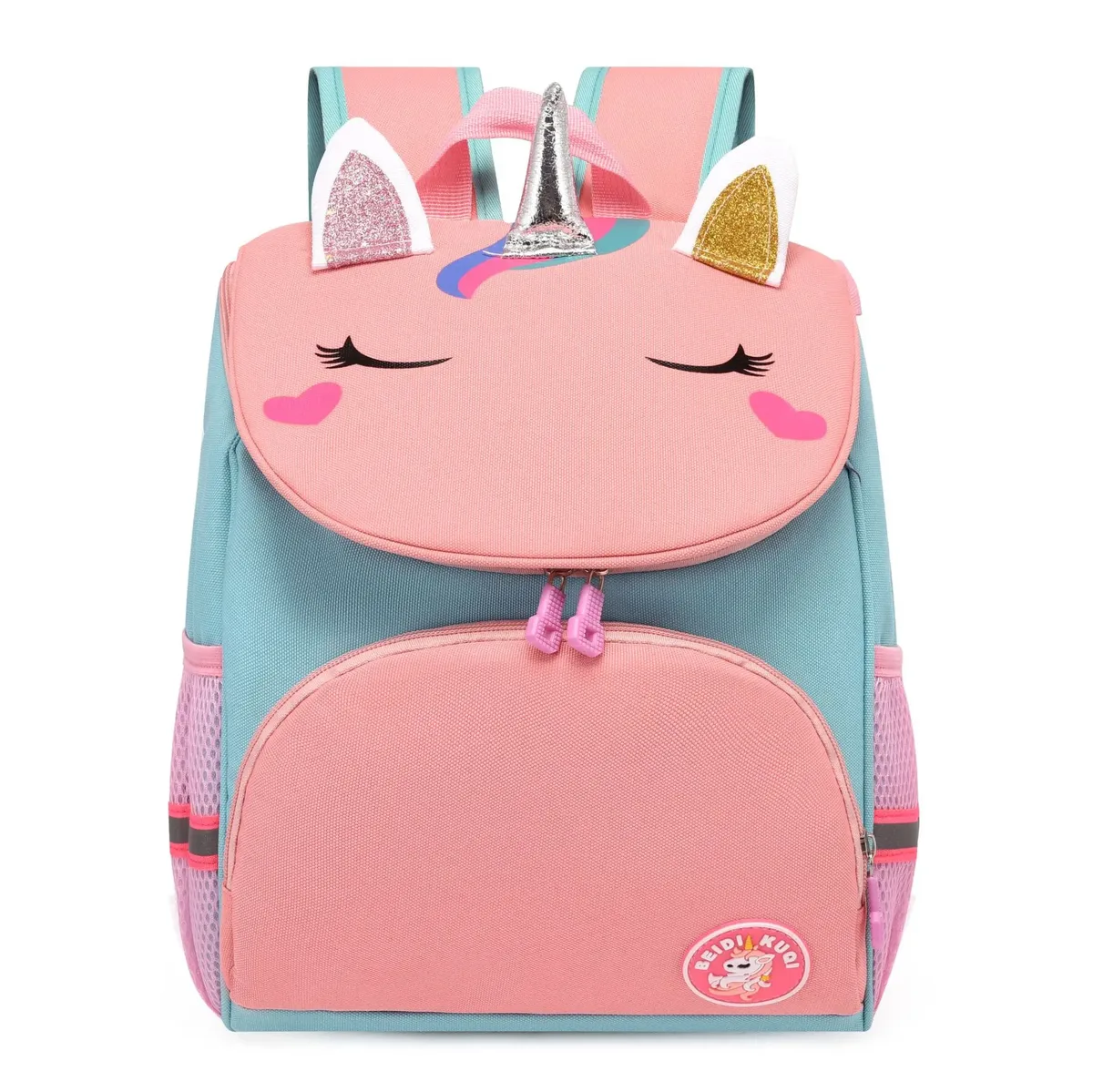 sac à dos de maternelle, adorable licorne, sac d'école personnalisé avec nom, sac d'école léger pour filles, cadeaux de voyage quotidiens pour la maternelle