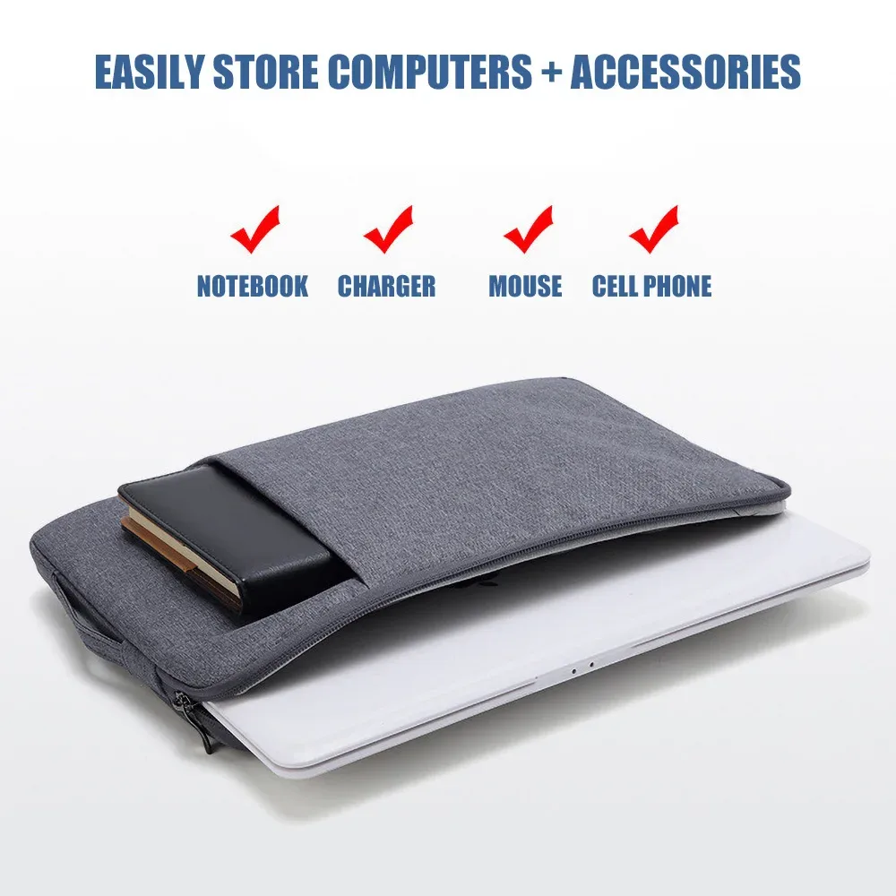 étui pour tablette 11-15,6 pouces, étui pour ipad 13/14/15 pouces, étui pour ordinateur portable macbook, sac à main pour ordinateur portable, mallette pour ordinateur portable