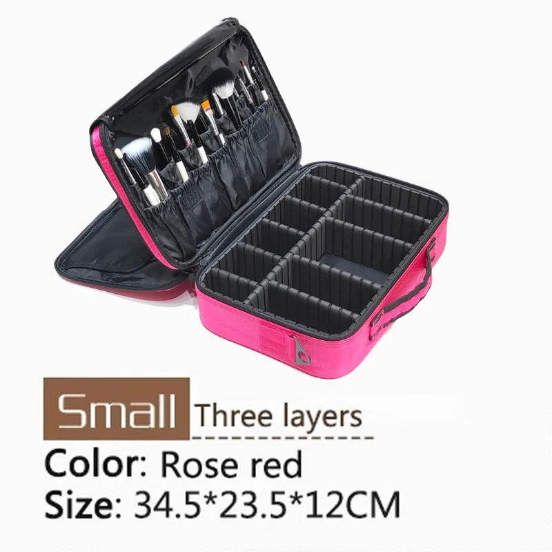 nouveau sac cosmétique professionnel pour femmes haute qualité oxford grande capacité étui de maquillage de voyage pour maquilleur