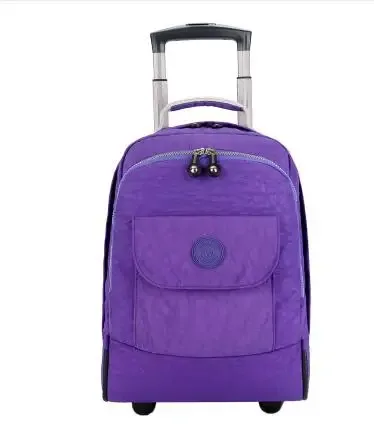 sacs à dos à roulettes pour ordinateur portable, sac à dos à roulettes de voyage étanche, grande capacité, sacs à roulettes pour hommes, bagages, sacs à main, 18 pouces