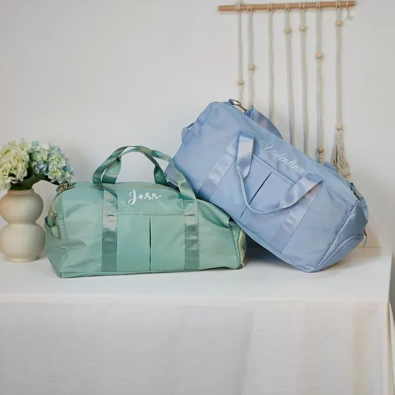 sac de transport de nuit personnalisé, sac de voyage, sac de sport, sac de sport d'hôpital, nom personnalisé, cadeaux d'anniversaire, mariage