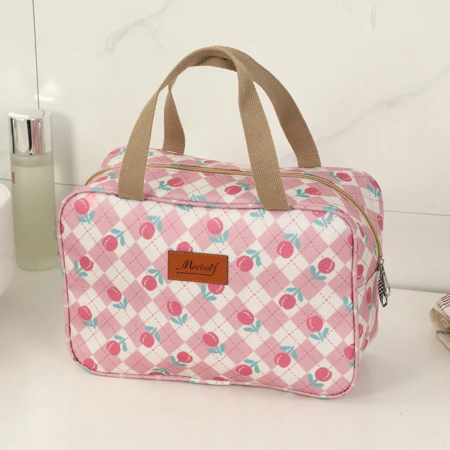 nouveau sac à bagages de voyage de grande capacité avec sac à main étanche imprimé de dessin animé sac de rangement de fournitures de plein air sac à déjeuner