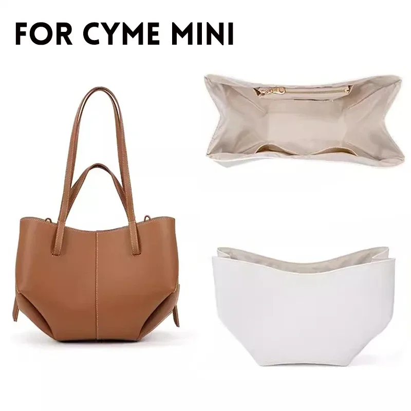 organisateur de sac pour cyme mini/grand – insert durable et tendance pour support de sac, rangement et modification intérieure – accessoires de sac