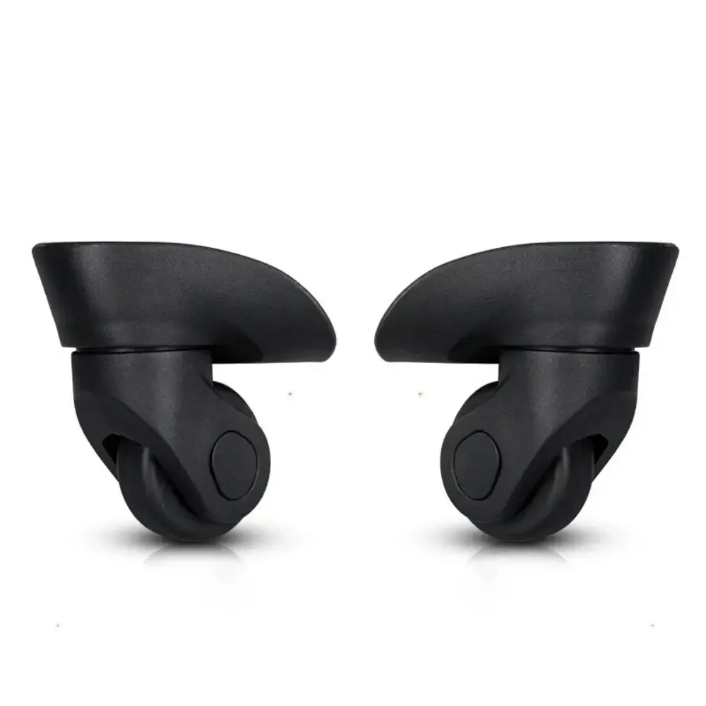 2 pièces valise bagages universel 360 degrés roues pivotantes silencieux chariot valise roues remplacement rép