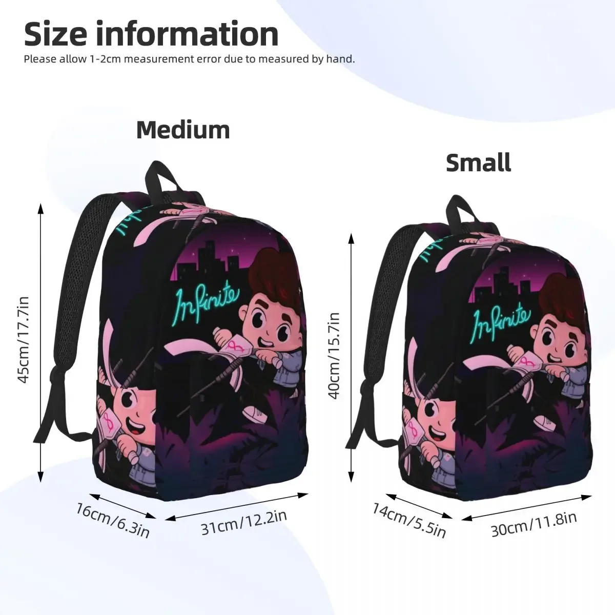 caylus dessin animé pour adolescents étudiant école bookbag joueur de jeu sac à dos collège lycée voyage