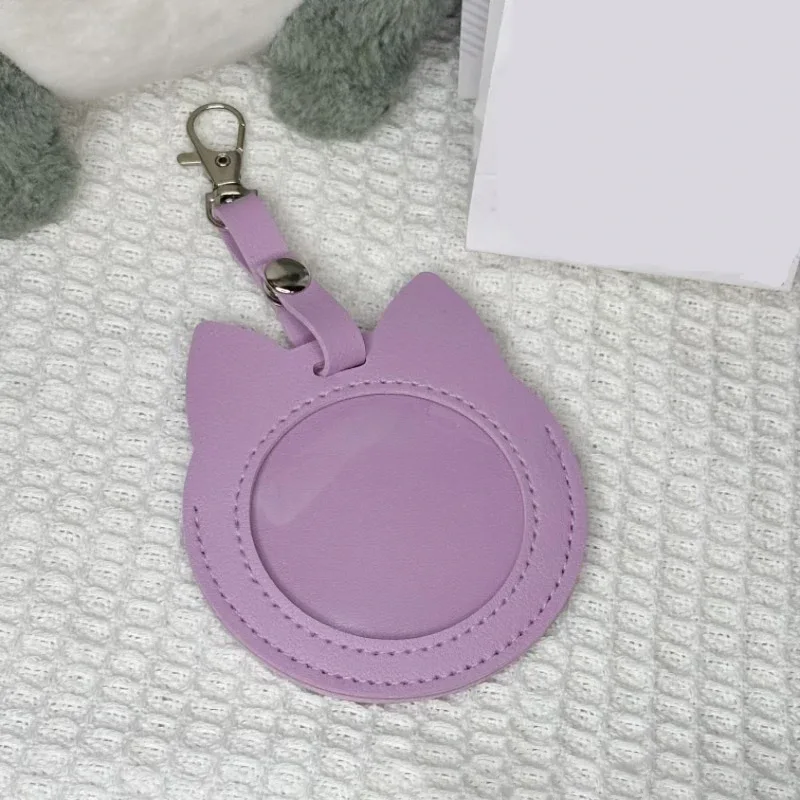 étui de rangement pour badges, étui de protection pour badges ronds, sac d'anime, accessoire, pochette d'affichage de badges portable, rangement de badges portables
