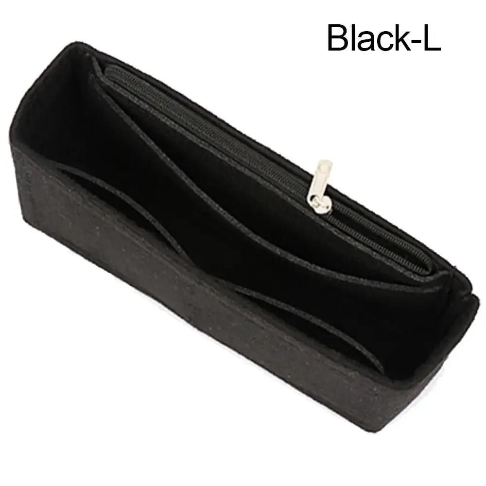 sac à main portable en feutre souple pour femme, sac de voyage, sac à main de marque, évaluateurs, organisateurs de maquillage