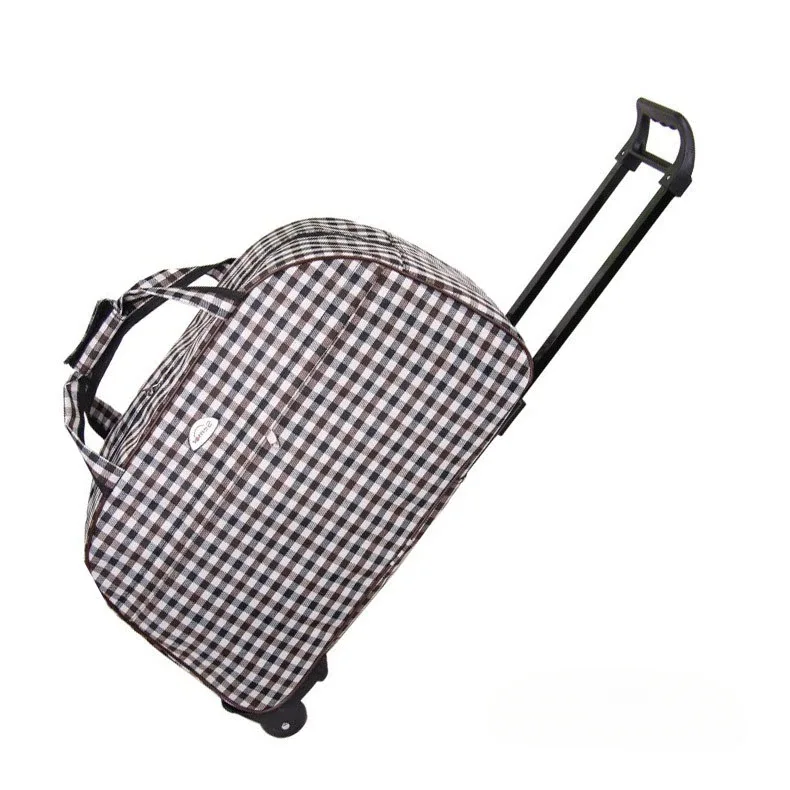 sac de voyage à roulettes pour hommes et femmes, valise à roulettes, étanche, affaires, bagages à roulettes, mode