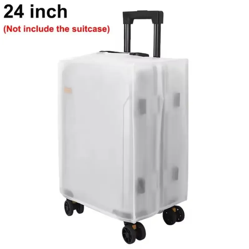 nouvelle housse de protection pour bagages portable de haute qualité, givrée, imperméable, anti-poussière, durable, pour valise