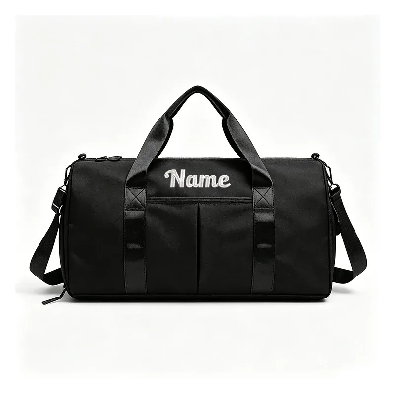 sac de sport personnalisé pour fille et garçon, broderie de nom, idéal pour l'école, le camping, les activités, les voyages de nuit, les week-ends, cadeau