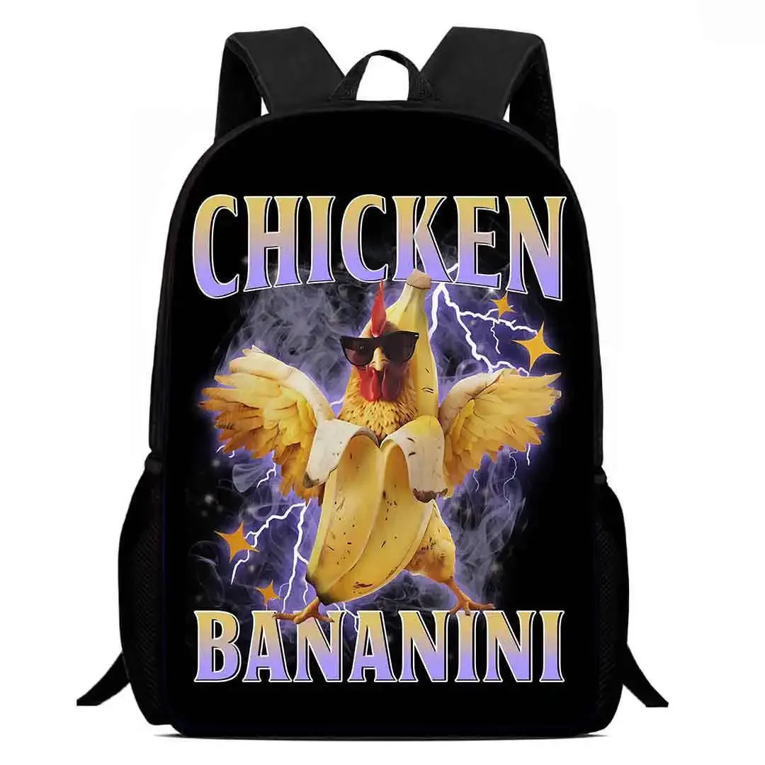 sac à dos pour enfants de vente chaude, sac à dos d'école primaire de dessin animé tung tung sahur ettralala, sacs à dos