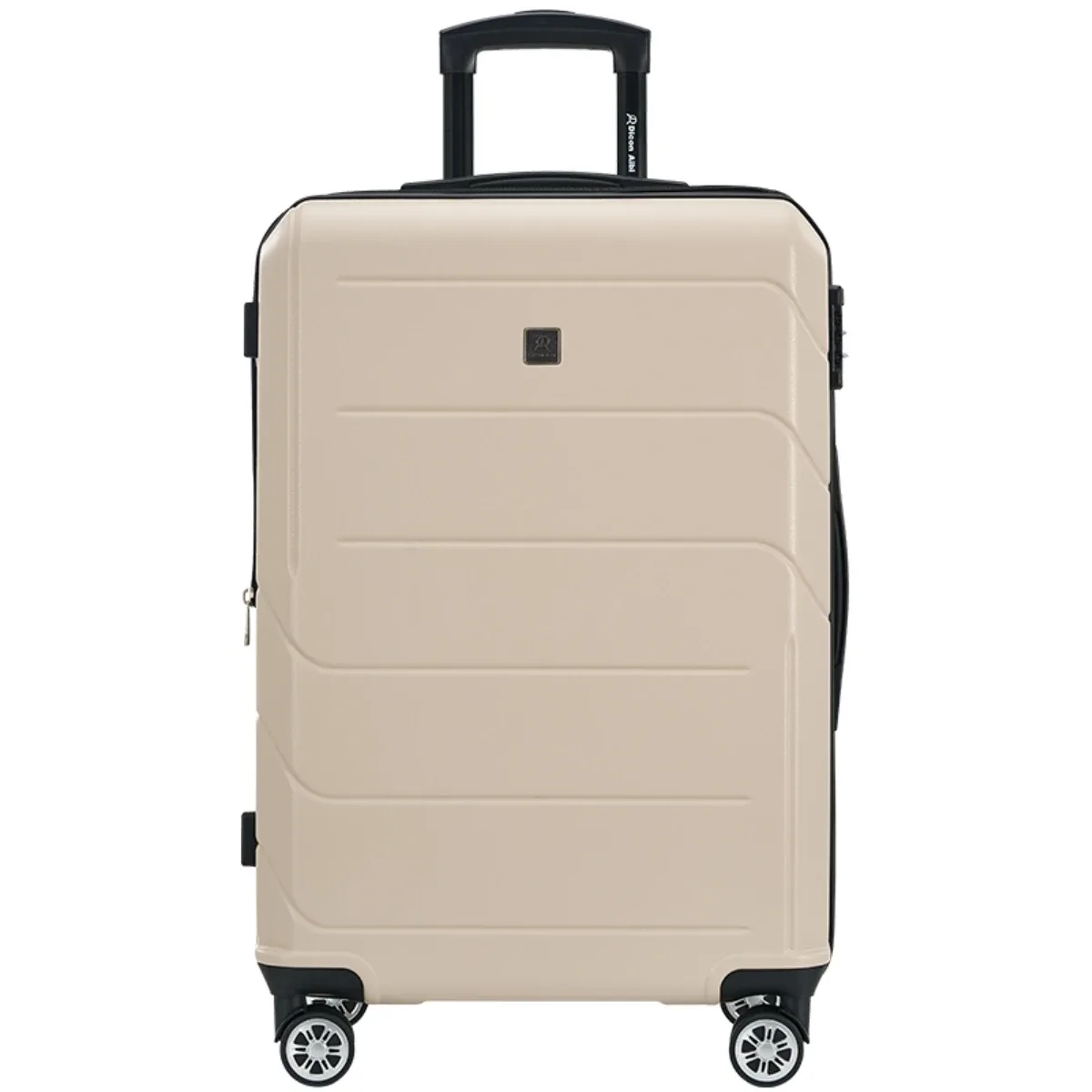 valise extensible dicon aibi en abs avec serrure tsa, idéale pour les voyages d'affaires et les déplacements internationaux