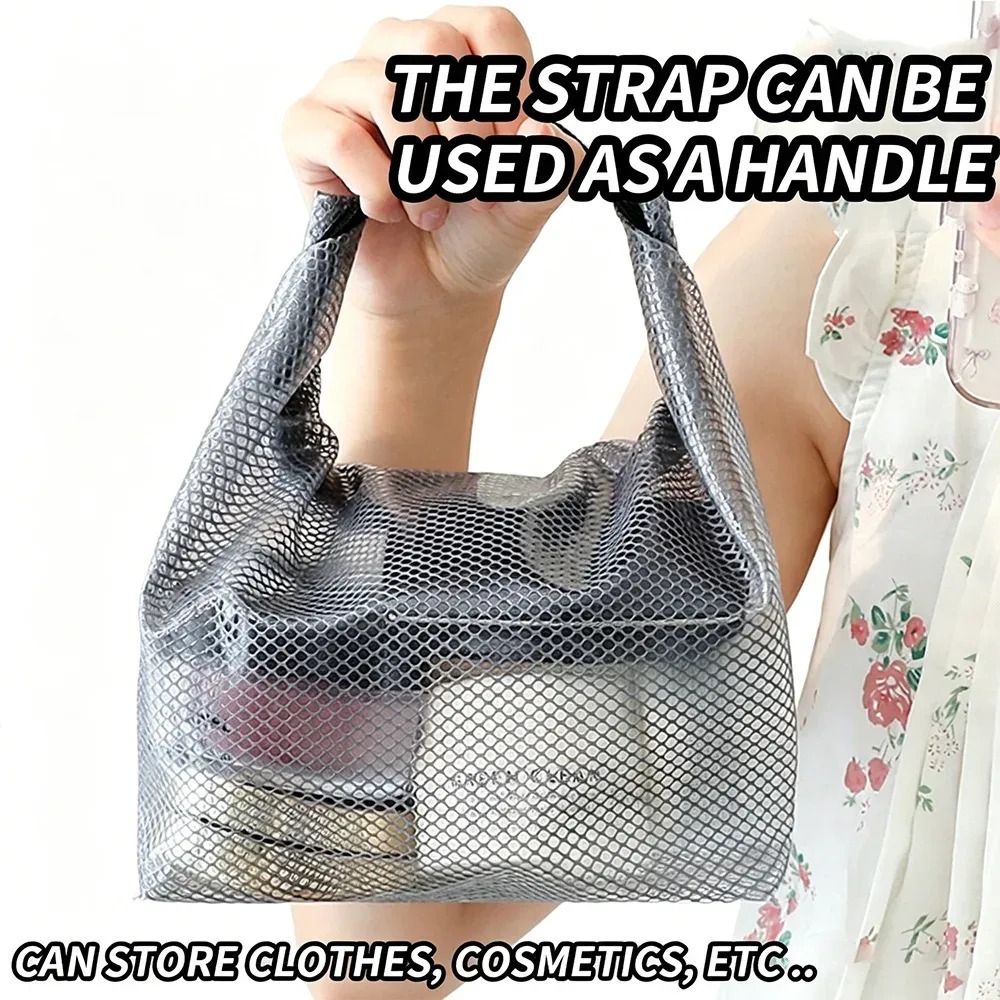 sac de rangement pliable imperméable avec cordon de serrage, grande capacité, pour le sport, la gym, la natation, les voyages, les articles de toilette