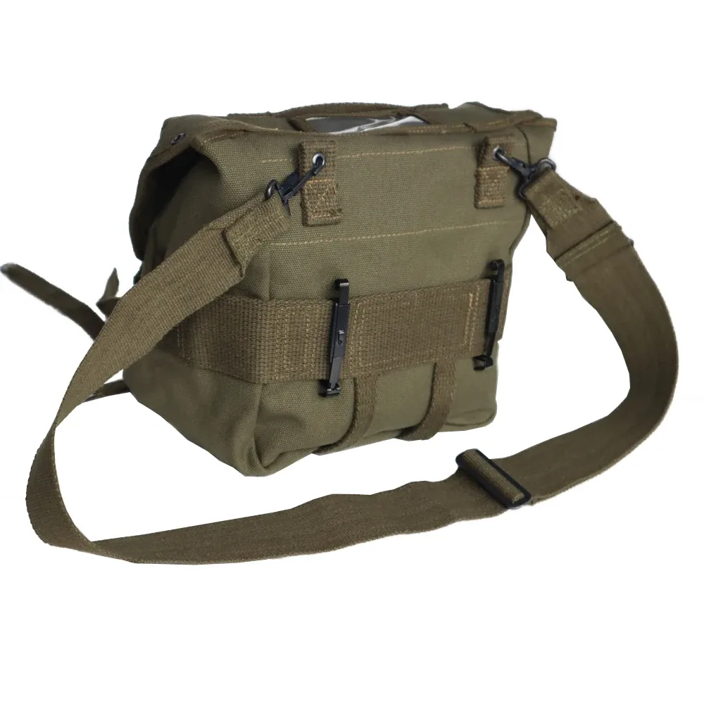 sac banane m1961 en toile us vietnam, sac à dos de rangement pour équipement de combat avec sangles, tactique rétro, style seconde guerre mondiale